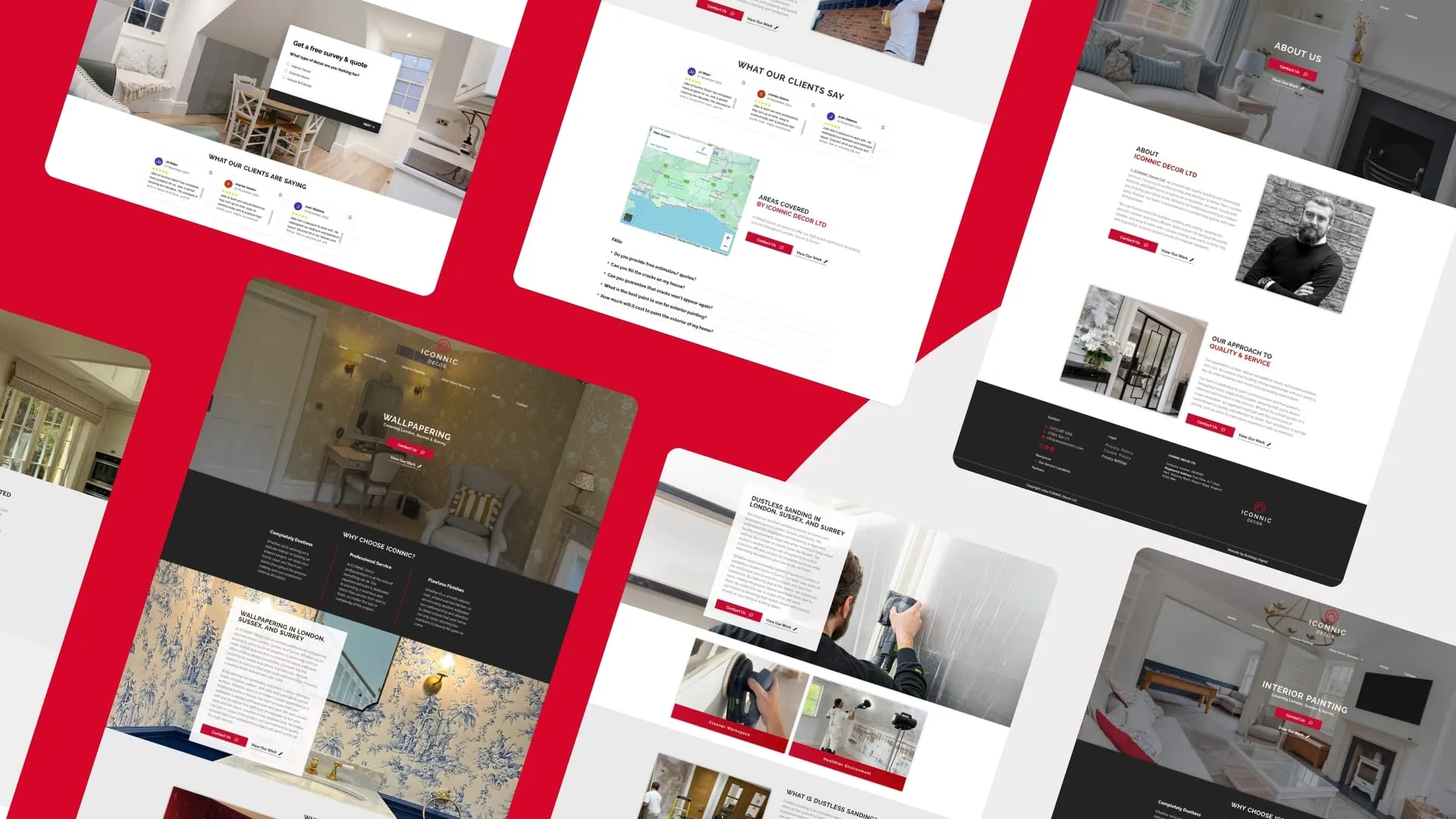 Iconnic Decor website design by Bulldogs Digital