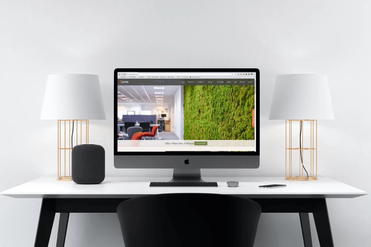 Aztec Plants website design by Bulldogs Digital